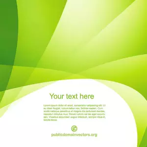 Bright green graphic background