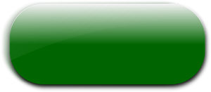 Horizontální pilulka ve tvaru zelené tlačítko vektorový obrázek