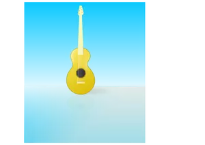 Acoustic guitar vector graphics