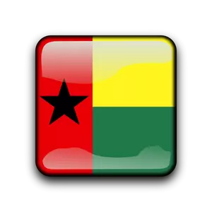 Guinea-Bissau flag button