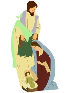 Nativity vector graphics