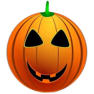 Väri Halloween hymiö vektori ClipArt