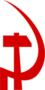 Komünizm parti işareti vektör görüntü