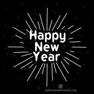 Mutlu yeni yıl arka plan