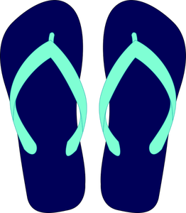 Dibujo vectorial de flip-flop