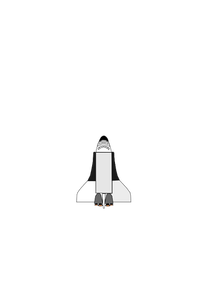 Desenho de ônibus espacial
