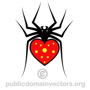Vector bildet av en edderkopp