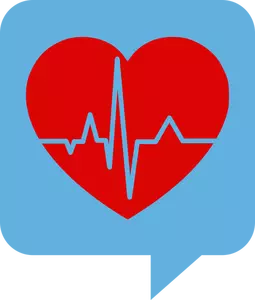 Heart beat logo