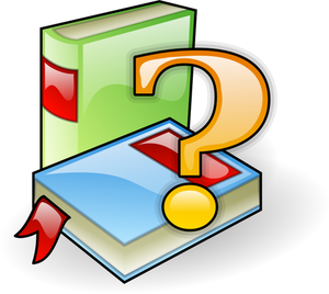 Graphics of book search pictogram icon