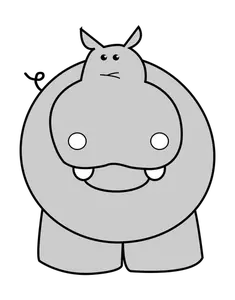 Hippo comique