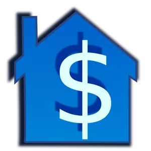 Home price vector graphics