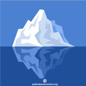 Iceberg dans la mer