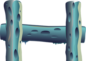 Blue ladder image
