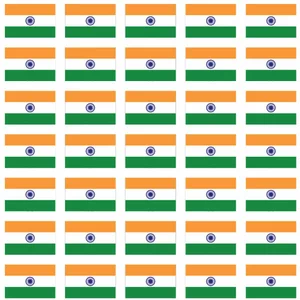 Indian flag seamless pattern
