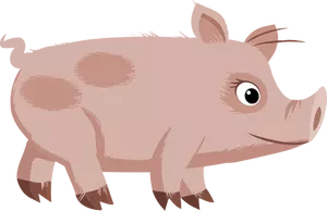 Ilustraţie de vector NPC Piggy