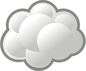 Graphiques de vecteur pour le nuage Internet