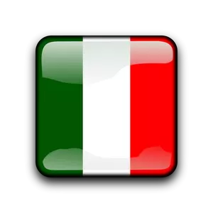 Italien flagg-knappen