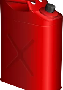 Vektor Zeichnung rot Benzin-Kanister