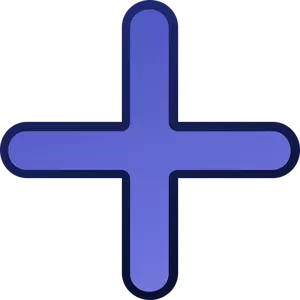 Kristna kors vektor ClipArt