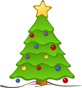 Gambar pohon Natal
