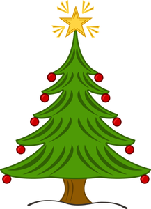 Noel ağacı vektör tasarımı