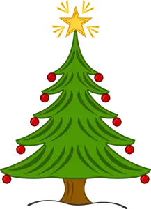 Weihnachtsbaum-Vektor-design