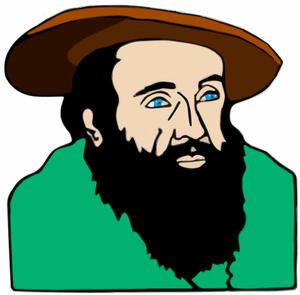 Johannes Kepler wektorowa