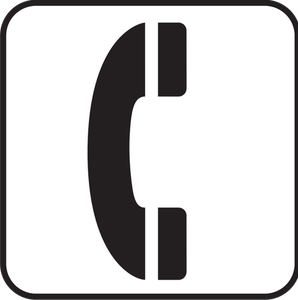 Cabina telefonica icona