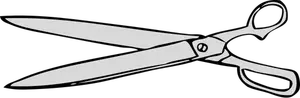 Grafika wektorowa papier nożyce