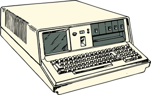 Komputer przenośny wektor clipart