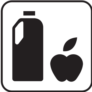 National Park Service pictogram for a store vector image