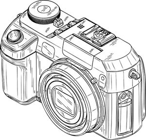 Fotografie fotoaparát vektorové grafiky