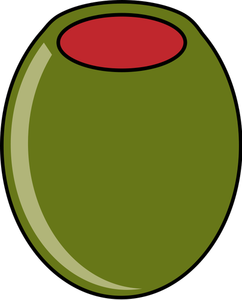 Vecteur vert olive