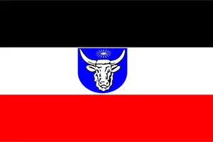 Image clipart vectoriel du drapeau du sud-ouest africain allemand