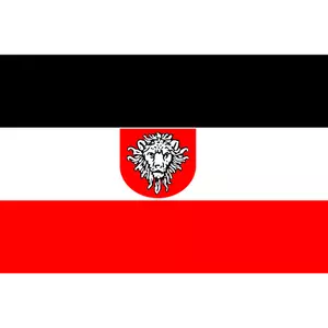 Flaga niemiecka Afryka Wschodnia