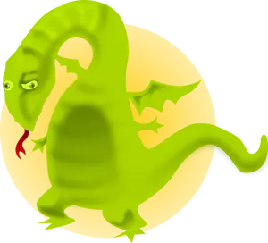 Green dragon bilde