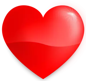 Vectorillustratie van rood hart