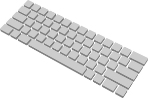 Computer Tastatur 3D