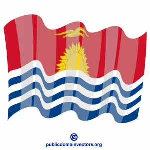 Nationale vlag van Kiribati