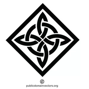 Mystical knot symbol