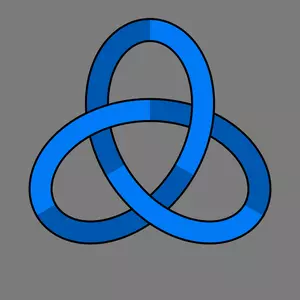 Blue knot