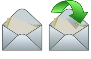 Imagem vetorial de envelope