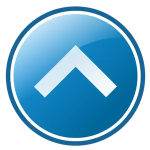 Up arrow icon vector image