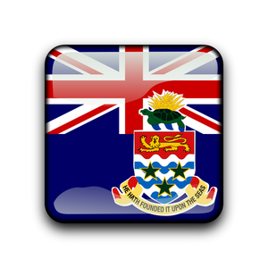 Vektor vlajky Kajmanské ostrovy