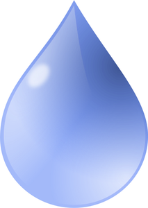 Immagine vettoriale di goccia d'acqua