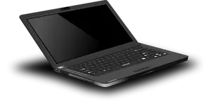 लैपटॉप कंप्यूटर वेक्टर छवि