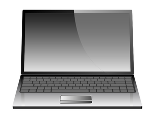 Wektor laptop albo Notatnik