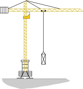 Crane vector illustrasjon