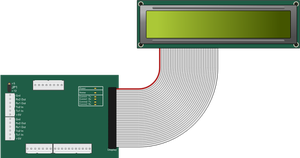 Immagine display LCD