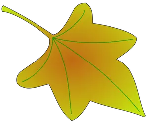 Autumn leaf vector clip art